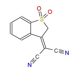  3-(二氰基亞甲基)-2,3-二氫苯并[B]噻吩-1,1-二氧化物 | 74228-25-4 