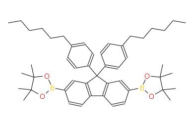 2,2'-[9,9-雙(4-己基苯基)-9H-芴-2,7-雙硼酸頻哪醇酯] | 1206875-64-0 