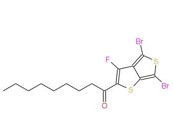 1-(4,6-二溴-3-氟噻吩并[3,4-b]噻吩基-2)壬酮 | 1309764-86-0 