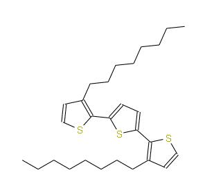 3-辛基-5'-(3-辛基噻吩-2-基)-2,2'-聯(lián)噻吩 | 155166-89-5 