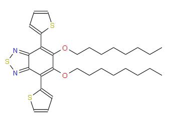 5,6-雙(辛氧基)-4,7-雙(2-噻吩基)苯并[C][1,2,5]噻二唑 | 1192352-09-2 