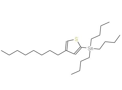 三丁基(4-辛基噻吩-2-基)錫 | 504441-11-6 