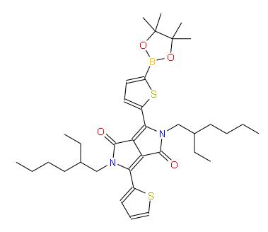 2,5-Bis-(2-ethyl-hexyl)-3-[5-(4,4,5,5-tetramethyl-[1,3,2]dioxaborolan-2-yl)-thiophen-2-yl]-6-thiophe 