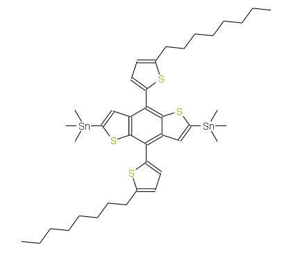  (4,8-雙(5-辛基噻吩基)苯并[1,2-b:4,5-b']二噻吩基)雙(三甲基錫) | 1434174-52-3 