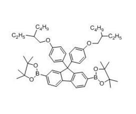 2,2'-(9,9-Bis(4-((2-ethylhexyl)oxy)phenyl)-9H-fluorene-2,7-diyl)bis(4,4,5,5-tetramethyl-1,3,2-dioxa 