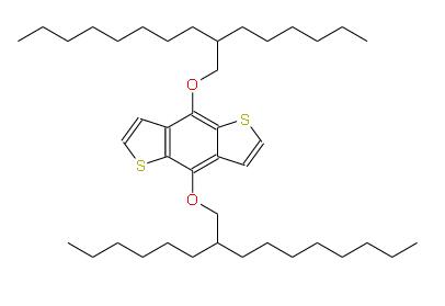 4,8-二(2-己基癸氧基)苯并[1,2-B:4,5-B']二噻吩 | 1254985-73-3 