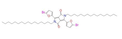Pyrrolo[3,4-c]pyrrole-1,4-dione, 3,6-bis(5-bromo-2-furanyl)-2,5-dihexadecyl-2,5-dihydro- | 1356822-4 