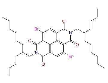 4,9-二溴-2,7-二(2-丁基辛基)苯并鄰菲洛林-1,3,6,8-四酮 | 1614253-96-1 