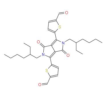 5,5'-[2,5-雙(2-乙基己基)-3,6-二氧代-2,3,5,6-四氫吡咯并[3,4-C]吡咯-1,4-二基]雙(噻吩-2-甲醛) | 1239218-96-2 