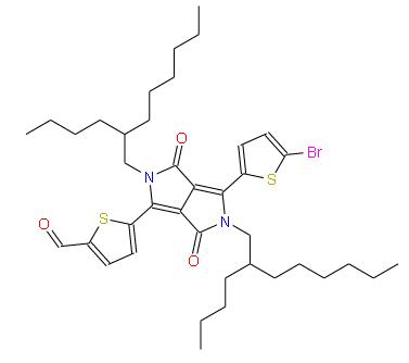 2-Thiophenecarboxaldehyde, 5-[4-(5-bromo-2-thienyl)-2,5-bis(2-butyloctyl)-2,3,5,6-tetrahydro-3,6-dio