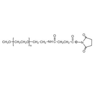 甲氧基聚乙二醇琥珀酰亞胺酰胺丁二酸酯,甲氧基PEG琥珀酰亞胺酰胺丁二酸酯,mPEG-SAS 