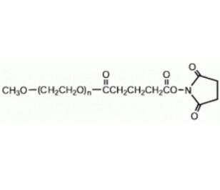 甲氧基聚乙二醇琥珀酰亞胺戊二酸酯,甲氧基PEG琥珀酰亞胺戊二酸酯,mPEG-SG 