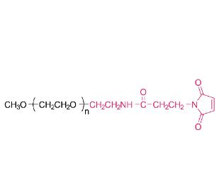 甲氧基聚乙二醇馬來酰亞胺,甲氧基PEG馬來酰亞胺,mPEG-MAL,MPEG-Maleimide 