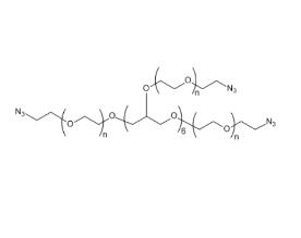 八臂聚乙二醇疊氮,八臂PEG疊氮8Arm-PEG-Azide 