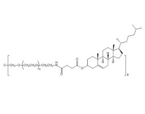 四臂聚乙二醇-膽固醇,四臂PEG-膽固醇4Arm-PEG-CLS，4Arm-PEG-Cholesterol 