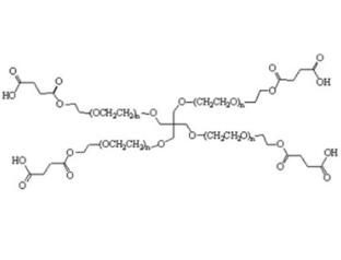 四臂聚乙二醇丁二酸,四臂PEG丁二酸4Arm-PEG-SA 