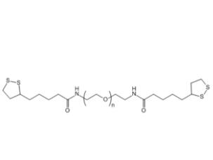 硫辛酸聚乙二醇硫辛酸,硫辛酸PEG硫辛酸LA-PEG-LA，Thioctic acid-PEG-Thioctic acid 