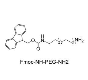 Fmoc-聚乙二醇氨基,Fmoc-PEG氨基Fmoc-PEG-Amine，F(xiàn)MOC-NH-PEG-NH2 