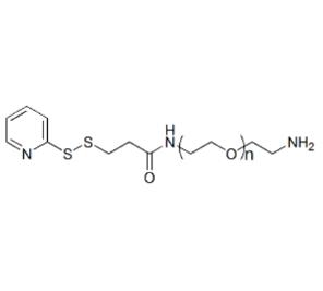 巰基吡啶聚乙二醇氨基,巰基吡啶PEG氨基OPSS-PEG-Amine，OPSS-PEG-NH2 