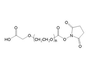 活性酯聚乙二醇羧基，活性酯PEG羧基NHS-PEG-COOH，SCM-PEG-COOH 