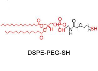 二硬脂酰磷脂酰乙酰胺聚乙二醇巰基，二硬脂酰磷脂酰乙酰胺PEG巰基DSPE PEG Thiol, DSPE-PEG-SH 