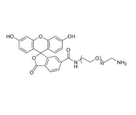 熒光素聚乙二醇氨基，熒光素PEG氨基Fluorescein PEG Amine, FITC-PEG-NH2 