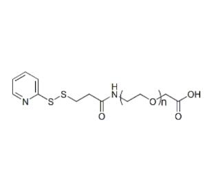 巰基吡啶聚乙二醇羧基，巰基吡啶PEG羧基OPSS-PEG-Acid，OPSS-PEG-COOH 