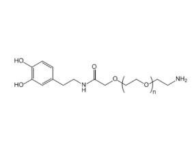 多巴胺聚乙二醇氨基，多巴胺PEG氨基Dopamine-PEG-Amine，Dopamine-PEG-NH2 
