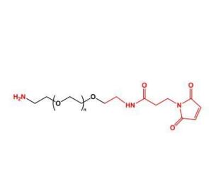 氨基聚乙二醇馬來酰亞胺，氨基PEG馬來酰亞胺Amine-PEG-Maleimide，NH2-PEG-MAL 