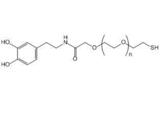 多巴胺聚乙二醇巰基，多巴胺PEG巰基Dopamine-PEG-Thiol，Dopamine-PEG-SH 