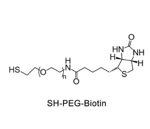 生物素聚乙二醇巰基，生物素PEG巰基Biotin-PEG-Thiol，Biotin-PEG-SH 