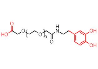 多巴胺聚乙二醇羧基，多巴胺PEG羧基Dopamine-PEG-Acid，Dopamine-PEG-COOH 