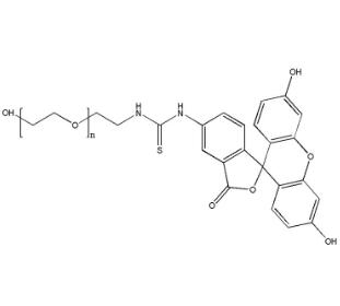 熒光素PEG羥基Fluorescein PEG hydroxyl, FITC-PEG-OH,熒光素聚乙二醇羥基 