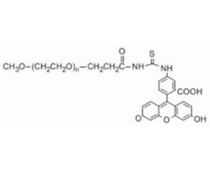 熒光素PEG活性酯Fluorescein PEG NHS, FITC-PEG-SCM；熒光素聚乙二醇活性酯 