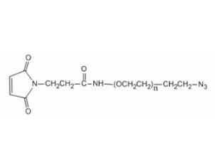 疊氮PEG馬來酰亞胺Azido-PEG-Maleimide，N3-PEG-MAL;疊氮聚乙二醇馬來酰亞胺 