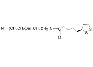 硫辛酸PEG疊氮Thioctic acid-PEG-N3,LA-PEG-N3;硫辛酸聚乙二醇疊氮 