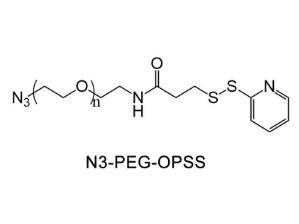 巰基吡啶PEG疊氮OPSS-PEG-Azido，OPSS-PEG-N3;巰基吡啶聚乙二醇疊氮 