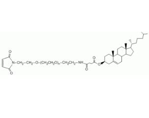 膽固醇PEG馬來酰亞胺Cholesterol-PEG-Maleimide，CLS-PEG-MAL,;膽固醇聚乙二醇馬來酰亞胺 