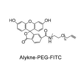熒光素PEG炔基FITC-PEG-Alkyne，FITC-PEG-ALK,熒光素聚乙二醇炔基 