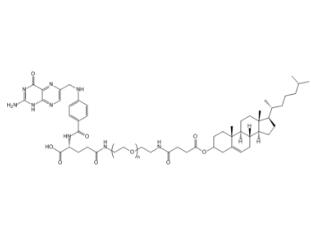 葉酸PEG膽固醇FA-PEG-Cholesterol，FA-PEG-CLS,葉酸聚乙二醇膽固醇 